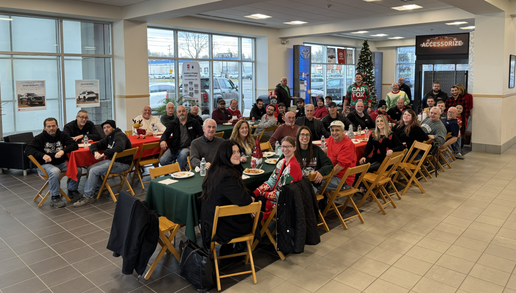 Steet Toyota of Yorkville Employees at 2024 Annual Holiday Party